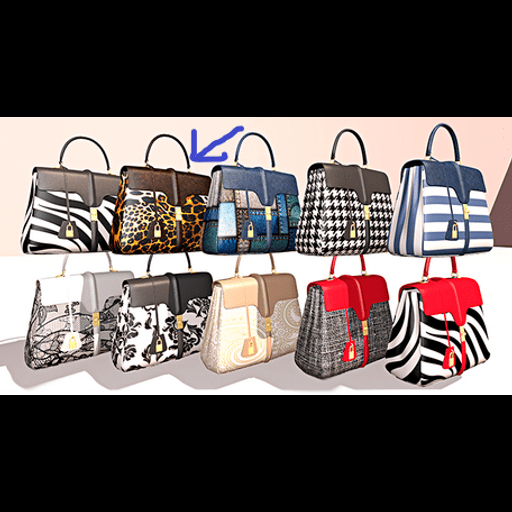 Princess Business Lady Bag 2 Leopard 2p