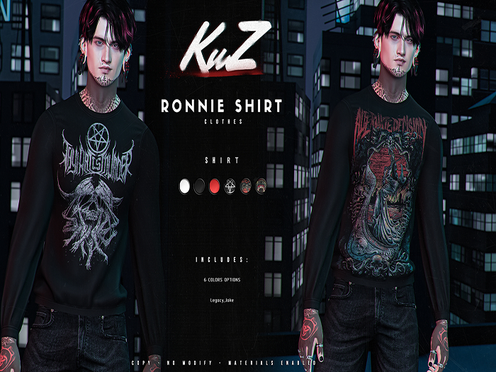 KuZ - Ronnie Shirt FATPACK