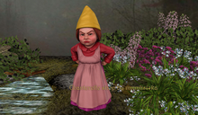10 Mutresse - Angry - Garden Lady Gnomes