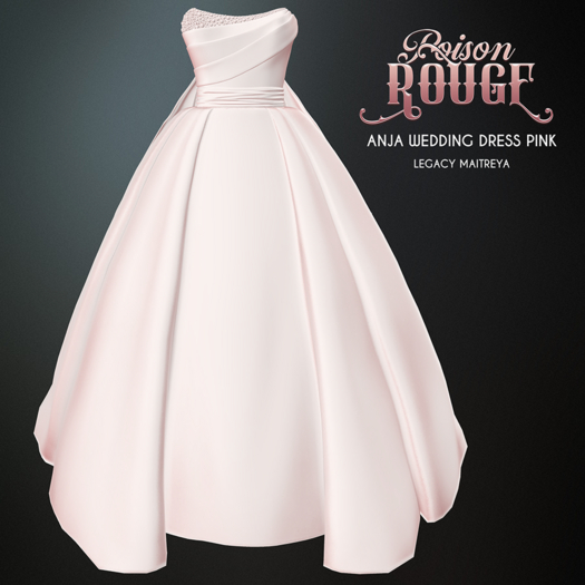 POISON ROUGE Anja Wedding Dress Pink 
