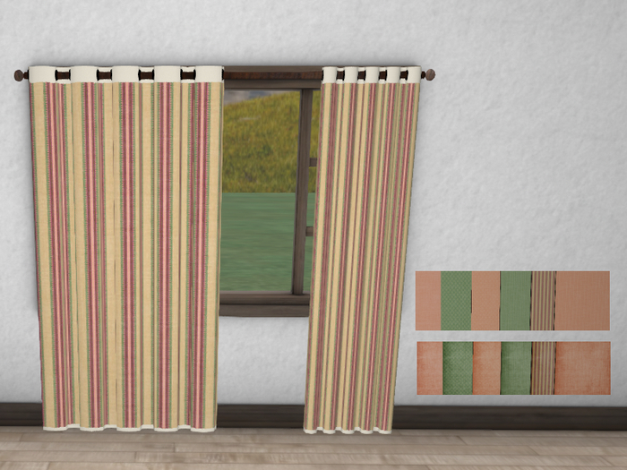 Curtain Panels Emma Emma Collection 2 w/ boarder