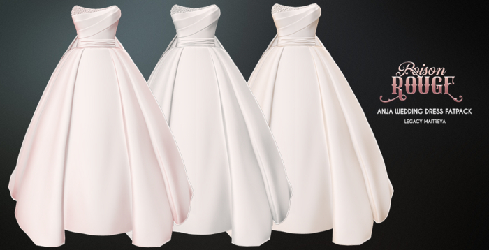 POISON ROUGE Anja Wedding Dress FATPACK