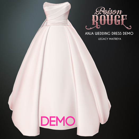 POISON ROUGE Anja Wedding Dress DEMO