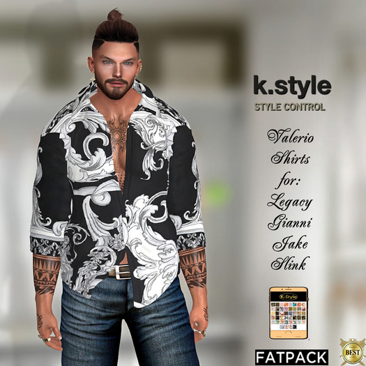 [K-Style] VALERIO SHIRTS #FATPACK 4