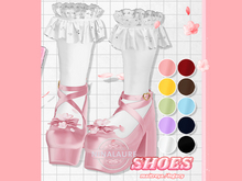 UZU Dalgona ❤️ Berry Blossom ❤️ SHOES (red) (lara)