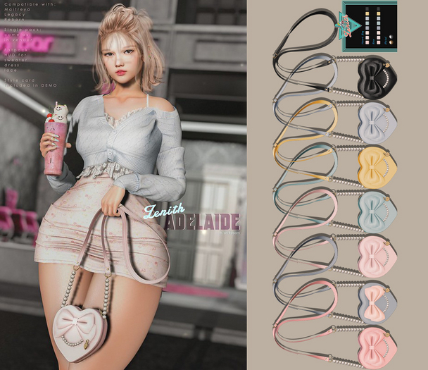 (Wear) =Zenith=Adelaide Handbag (ALL)
