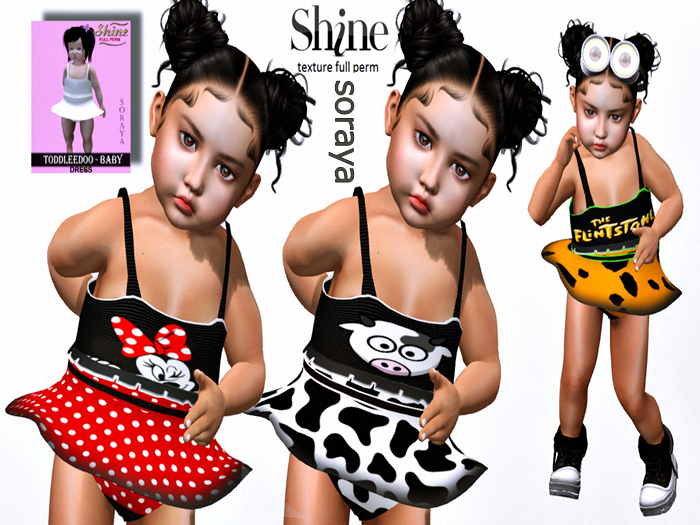 AJ   [SHINE FULL PERM] DRESS SORAYA TD   _TEXTURE FULL PERM