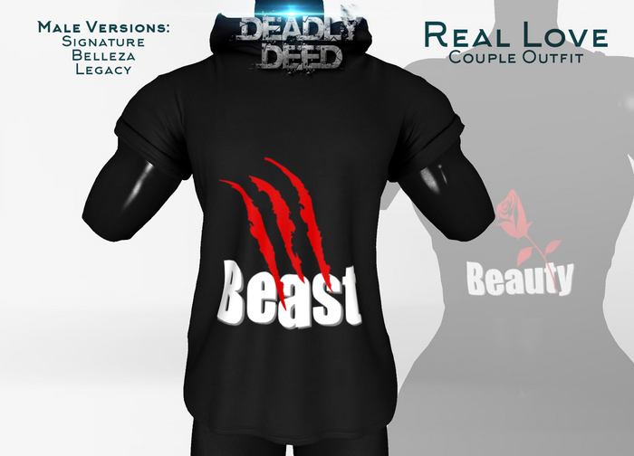 {DDD} Real Love - Beauty & Beast Male
