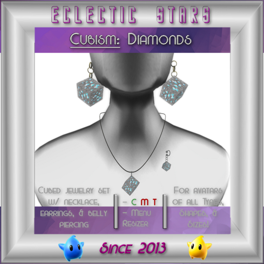 Eclectic Stars - Cubism - Diamonds