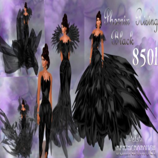 HOUSE OF BENINGBOROUGH -  Phoenix Rising Black