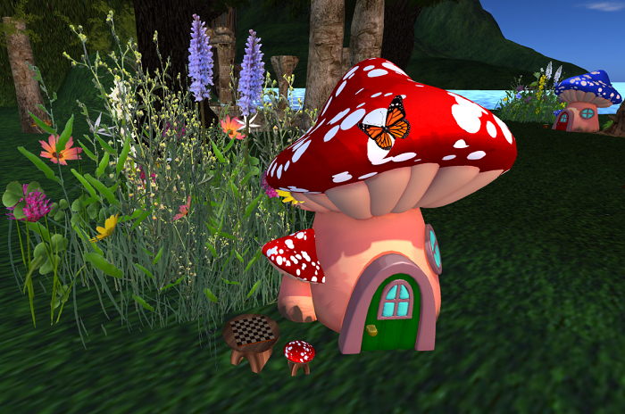 Full Perm Mushroom House Textures Included