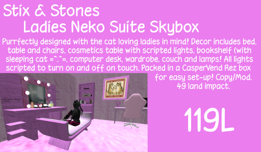 ~S&S~ Ladies Neko Suite Skybox (add)