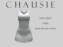 Chausie - Lilian Dress - White