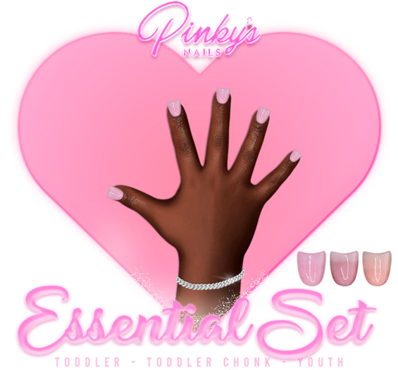 !! Pinky's Nails !! Essential Set ' Youth