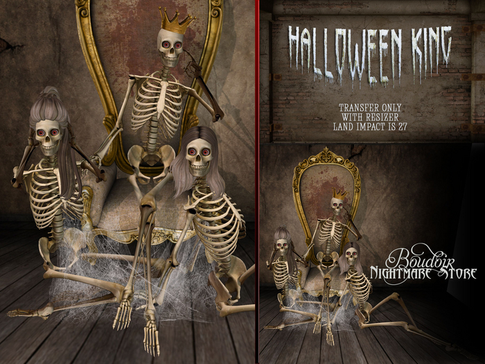 Boudoir Halloween-Halloween King