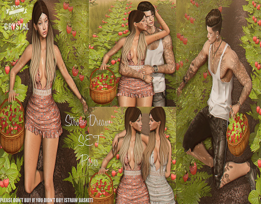 .::Crystal ::. Straw Dream Set