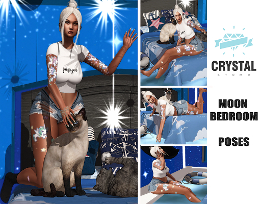 .::Crystal ::. Moon Bedroom Set