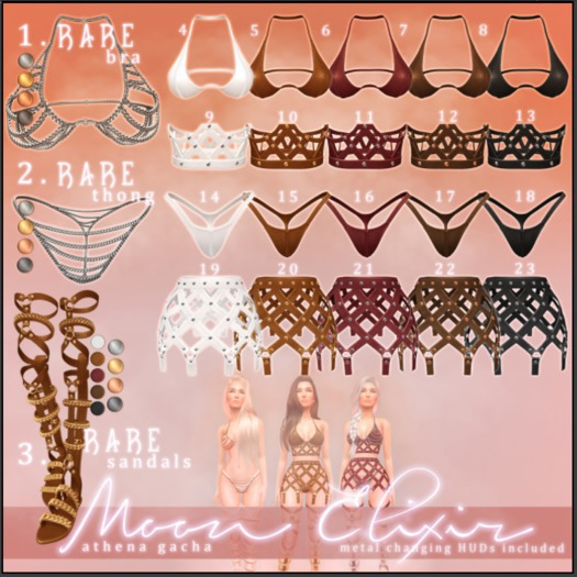 Moon Elixir - Athena - 10 - Lara - Chestnut Bustier