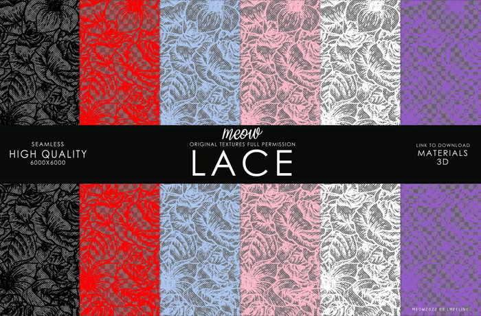 MEOW - LACE PACK 46