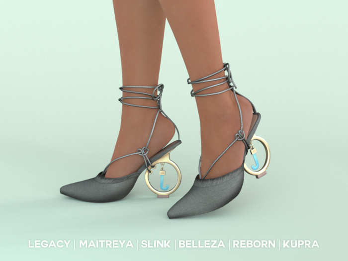 $NT Gold Ring Heels HUNTER