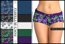 Fancy Butterfly Matching Fabrics 10 Seamless Denim Textures NM