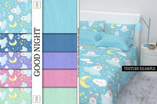 Good Night Matching Fabrics 10 Seamless Cute Textures NM