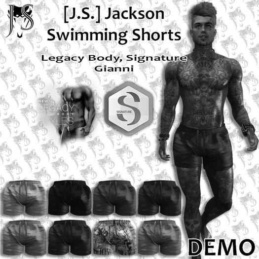 [J.S.] Jackson Swimming Shorts\Demo