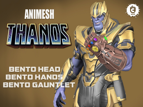 Second Life Marketplace - :: UCM :: Thanos - Animesh ( Bento Head ...