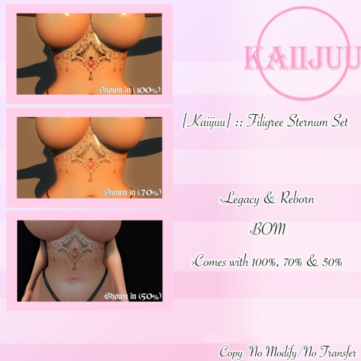 [Kaiijuu] :: Filigree Sternum (Add)