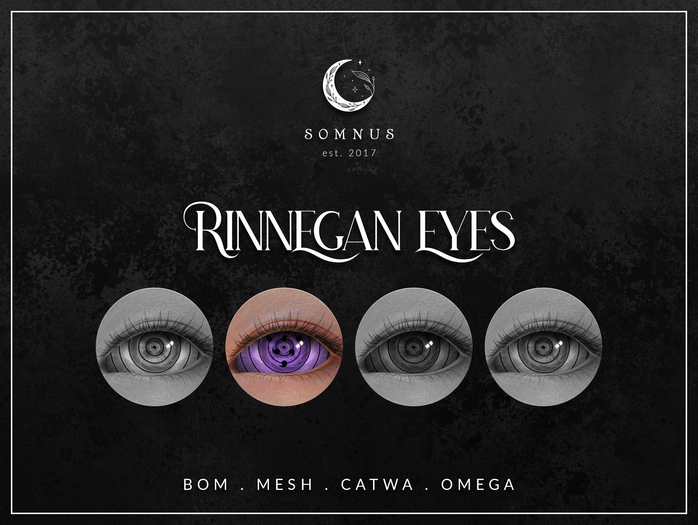 SOMNUS . RINNEGAN EYES . Sasuke's Rinnegan