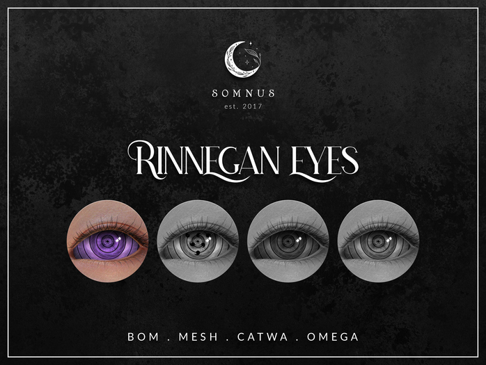 SOMNUS . RINNEGAN EYES . The Rinnegan