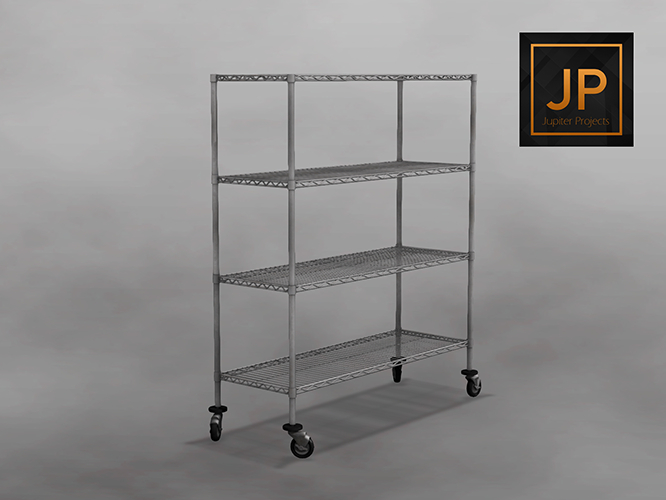 Second Spaces - Scullery Rack - shelves