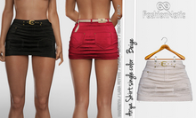 Arya Skirt Beige - Maitreya Lara, Lara Petite, Kupra Original, Legacy, Reborn, Juicy - FashionNatic