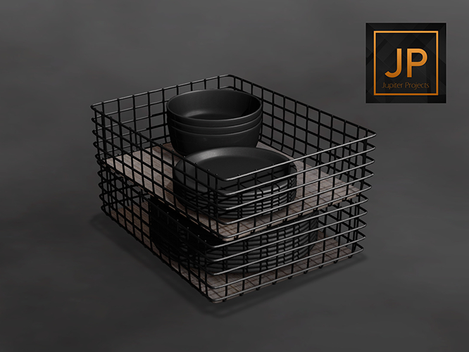 Second Spaces - Scullery Rack - plates & bowls