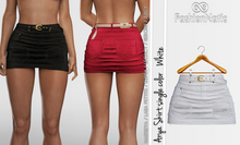 Arya Skirt White - Maitreya Lara, Lara Petite, Kupra Original, Legacy, Reborn, Juicy - FashionNatic