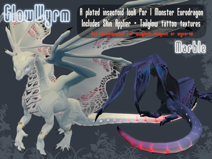 ZIGOTON - Glow Wyrm Eurodragon Skin (Marble)
