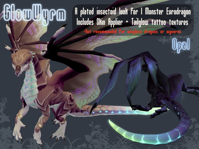ZIGOTON - Glow Wyrm Eurodragon Skin (Opal)