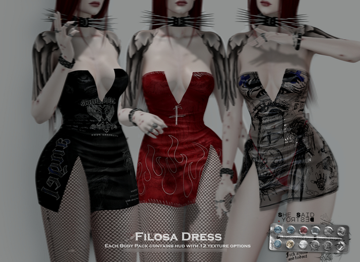 SSD. Filosa Dress - Kupra, K. Kups