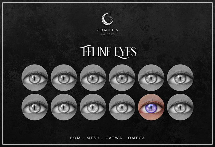 SOMNUS . Feline Eyes . Violet