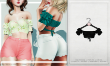 [Aleutia] Mina Top -  Black