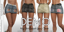Demo Arya Skirt Fatpack Jeans - Denim - Maitreya Lara, Lara Petite, Kupra Original, Legacy, Reborn, Juicy - FashionNatic