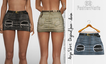 Arya Skirt Original Jeans - Denim - Maitreya Lara, Lara Petite, Kupra Original, Legacy, Reborn, Juicy - FashionNatic