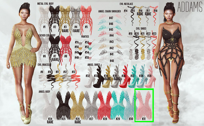 Addams // Abbe Angel Body // Freya - N*31