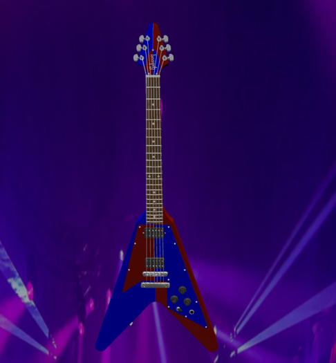 Harley Quin Chimera Flying V RnBlu (Box)