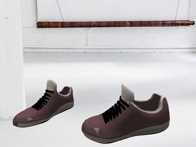 Label Difference - Sport Shoe Box Maron