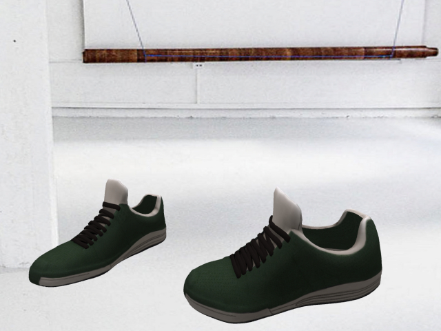 Label Difference - Sport Shoe Box Green