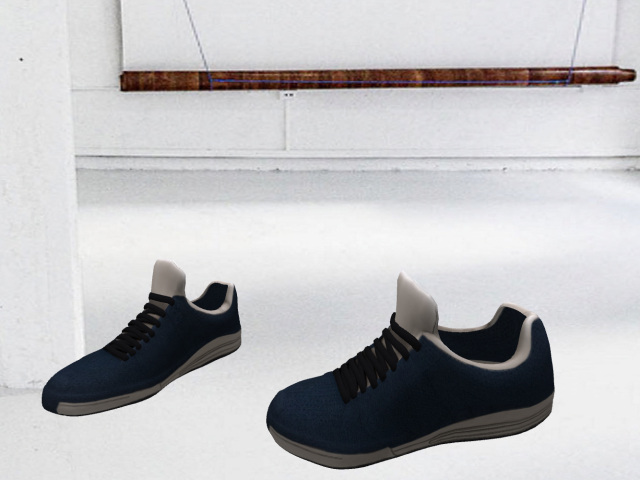 Label Difference - Sport Shoe Box Blue