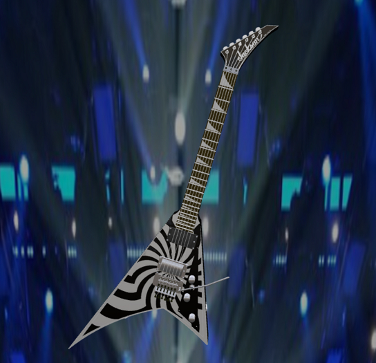 Randy Rhodes Custom Black and White (Box)