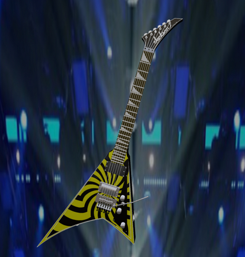 Randy Rhodes Custom Black and Yellow  (Box)