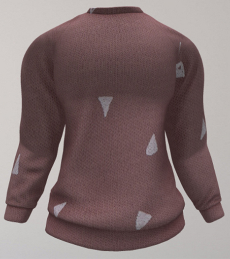Label Difference - Maron Sport Round Neck Sweater - BAG